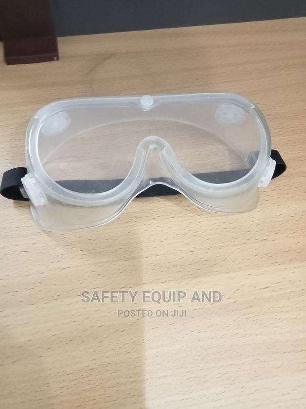 Clear Safety Goggles - main view