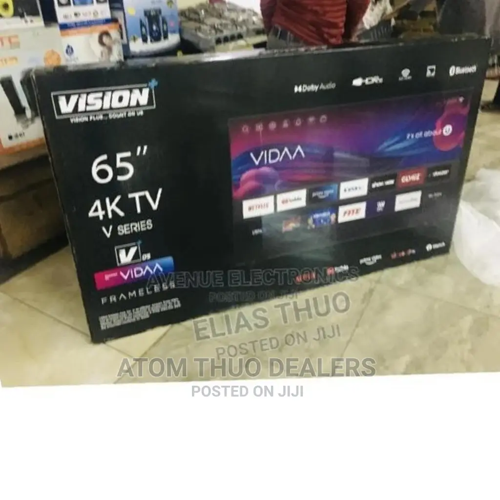 65 Inches Vision Plus Vidaa Tv