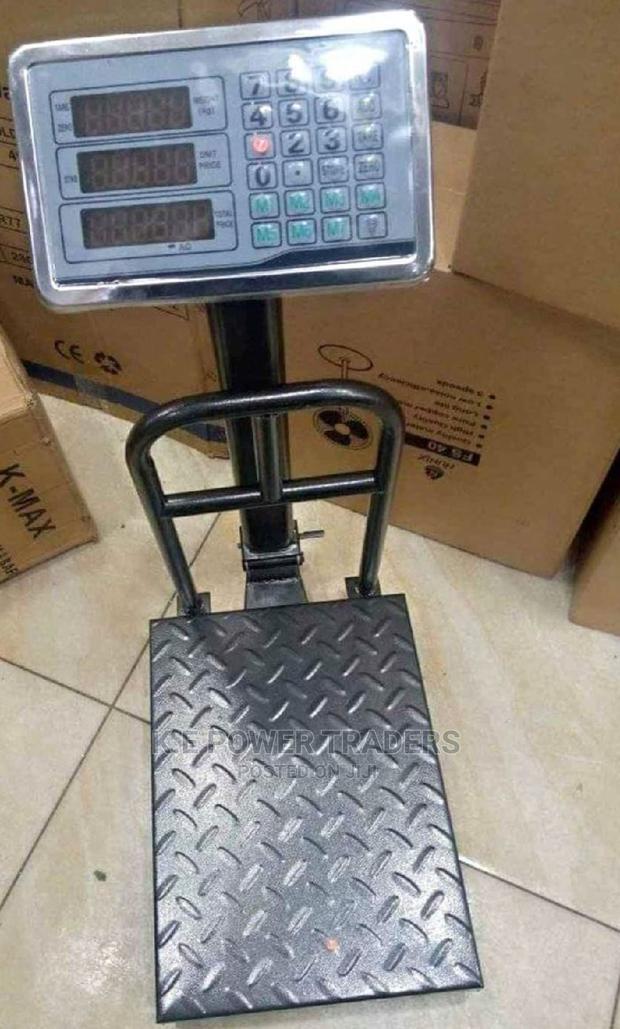 Alluminiun Digital Platform 100kg Weighing Scale - main view