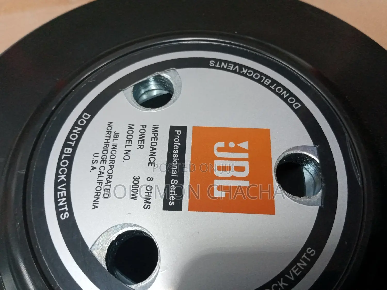 Naked Jbl 12inch Speaker 3000W