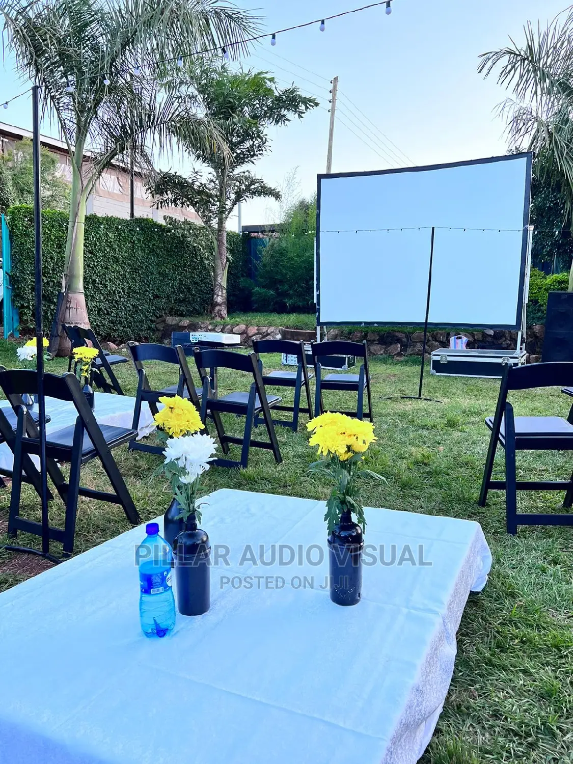 Rear Projection Screen for Hire