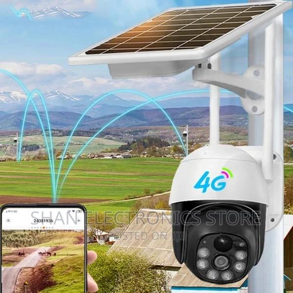 4g Wifi Ptz Cctv Solar Powered Ip Camera With 360° Rotation