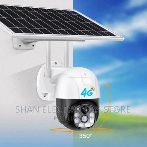 State-of-the-Art Solar Powered 4g GSM PTZ 360 Camera