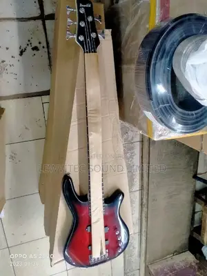 Ibanez Red Wine Bass Guitar