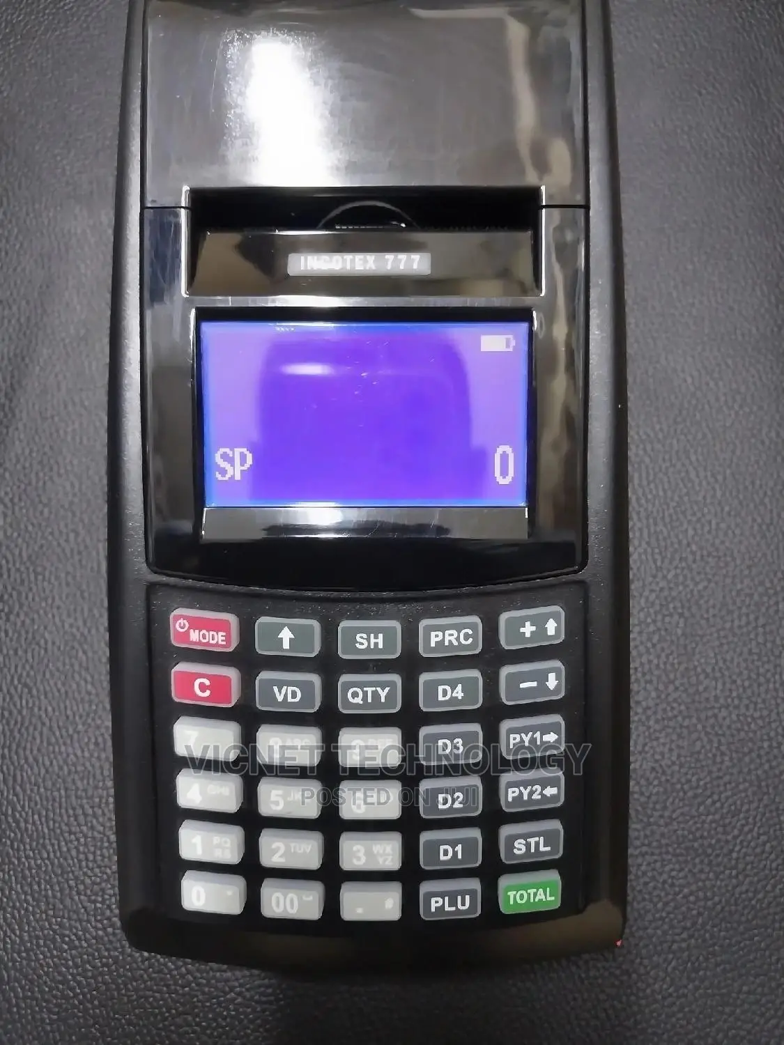 (Type A) Tims Ready Incotex 777 Etr Machine