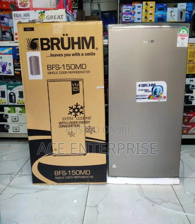 150 Litres Bruhm Single Door Fridge