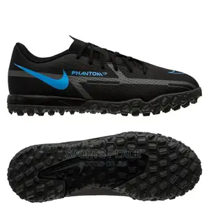 Nike Phantom GT TF Trainers - Black Shodow