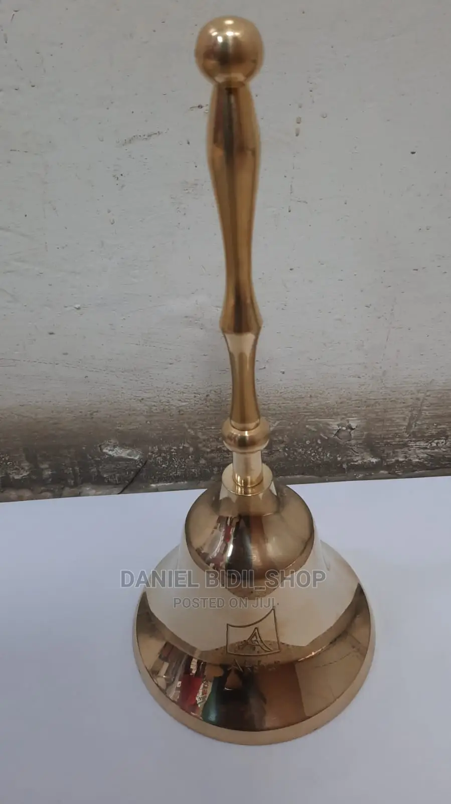 Brass School Bell Medium Size