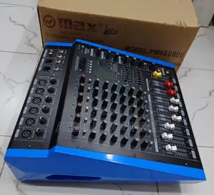 Max Professional Bluetooth Powered Mixer 6 Channel