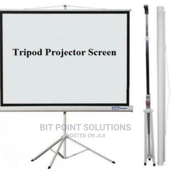 200×200cm Tripod Projector Screen ~ / Tripod 200 by 200 Cm - main view