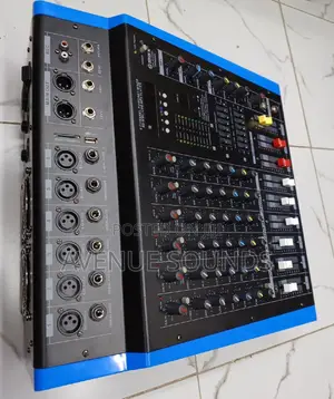 Max 6 Channels Powered Mixer