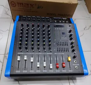 Max 6 Channels Powered Mixer