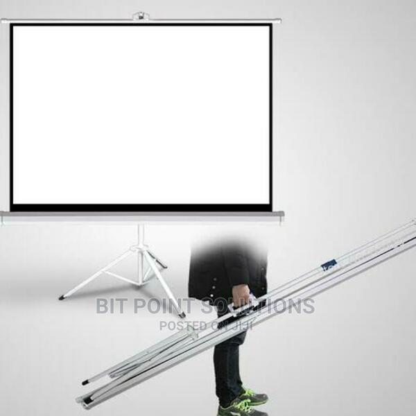 Projector Screen 200×200cm Tripod "' (78 ×78 Inches) - main view