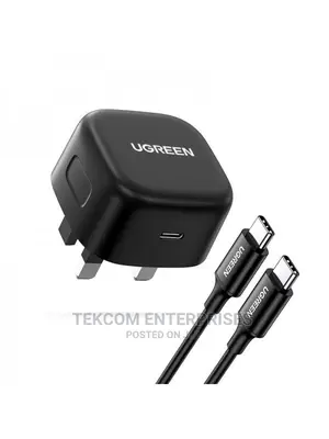 Ugreen Usb-c 25W Pd Charger With C-C 2M Cable