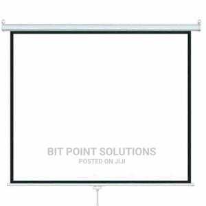 200×200cm Manual Projector Screen × - thumbnail 2