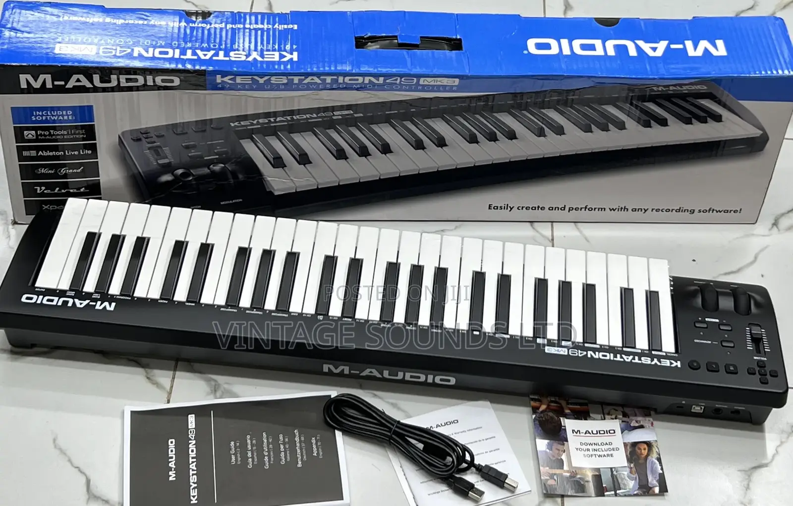M Audio Keystation 49keys Mk3 Usb Powered Midi Controller