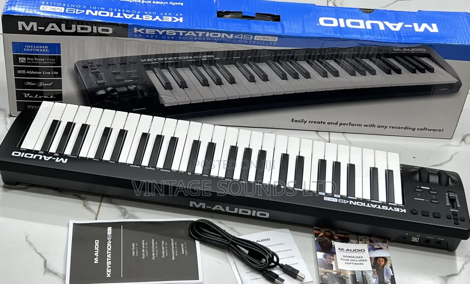 M Audio Keystation 49keys Mk3 Usb Powered Midi Controller