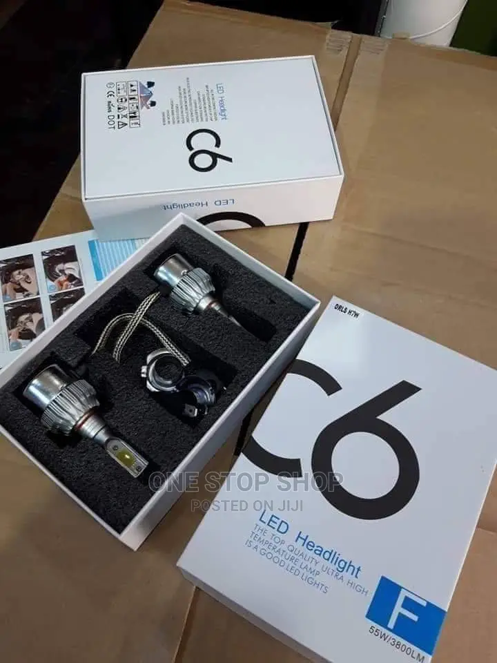 New 36watts C6 H4 Headlight Bulb(Pair)
