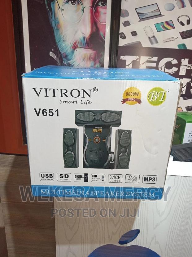 Vitron V651 3.1ch 8,000W Subwoofer Speaker BT System - main view