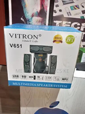 Vitron V651 3.1ch 8,000W Subwoofer Speaker BT System