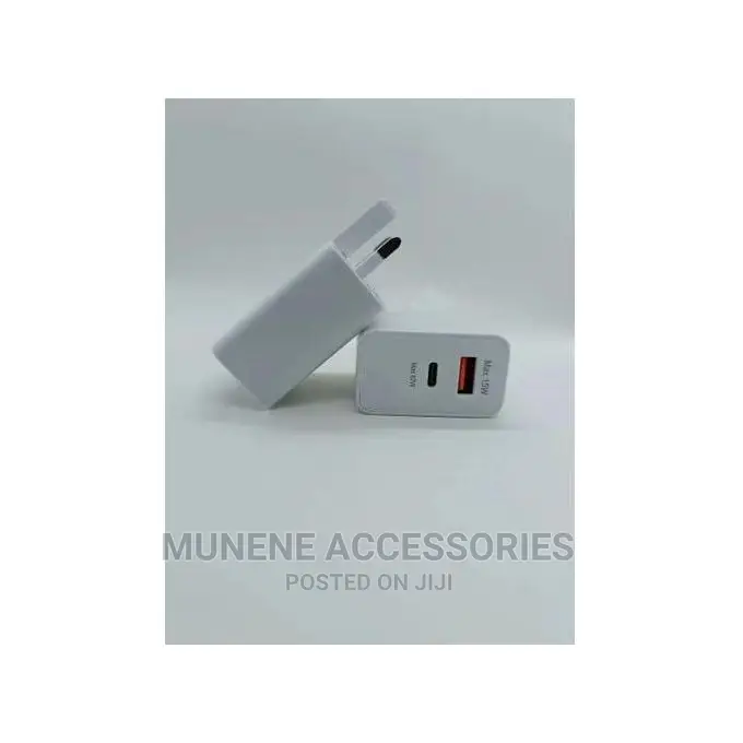 Samsung 35W PD USB Type C - Type C Fast Charger DUO Adapter