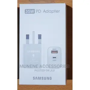 Samsung 35W PD USB Type C - Type C Fast Charger DUO Adapter