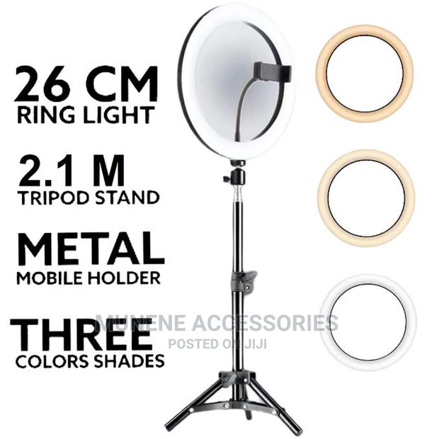 10inch/12inch/13inch Selfie Ring Light 2.1M Tripod Stand
