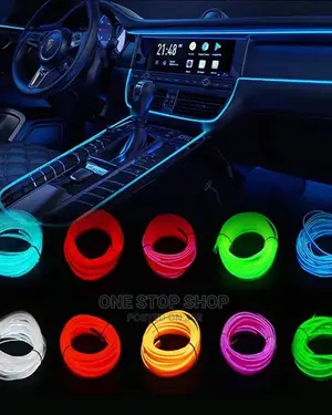 Different Colours 3/5m Car Dashboard Cold Light Line