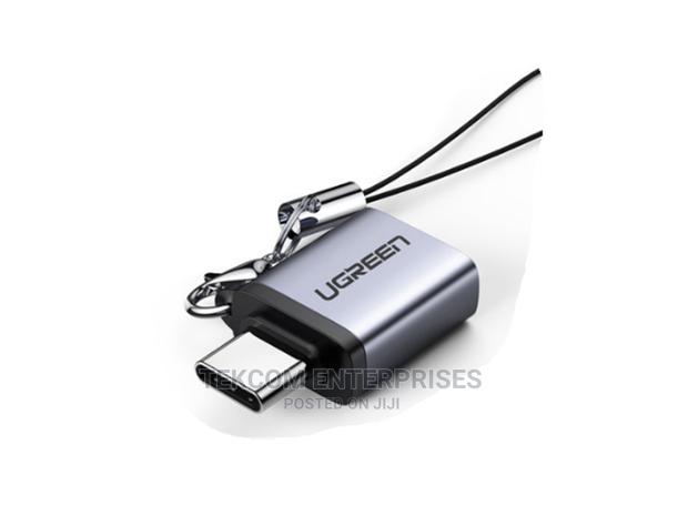 UGREEN Type C to USB 3.0 a Adapter Cable With Lanyard (Space - main view