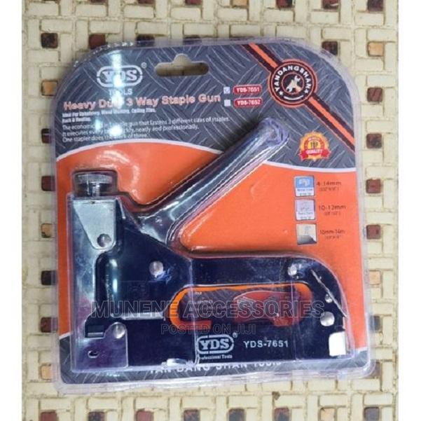 YDS Heavy Duty Stapler Staple Gun Upholstery Wood Repa