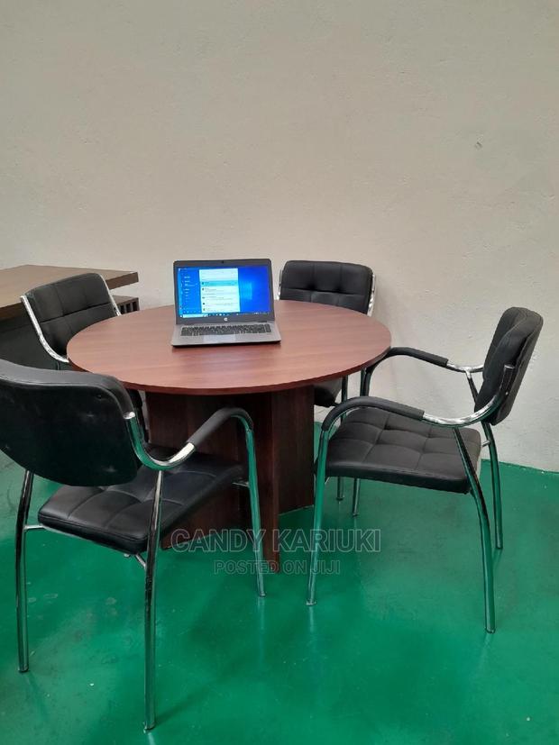 Meeting Set Up( 1.2m Diameter Table Plus 4 Chairs)