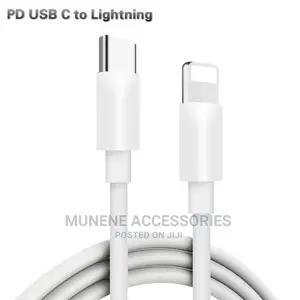 Apple USB Type C to Lightning Cable iPhone and Macbook 1m