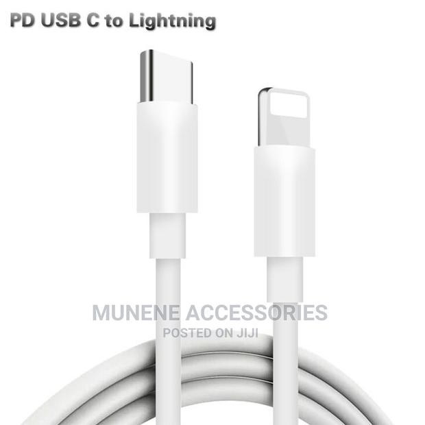 Apple USB Type C to Lightning Cable iPhone and Macbook 1m - thumbnail 4