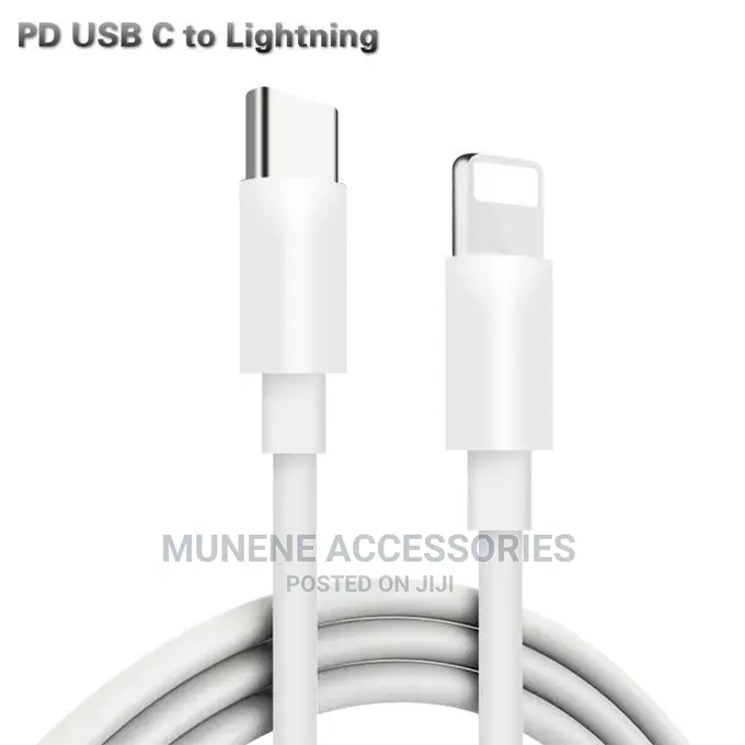 Apple USB Type C to Lightning Cable iPhone and Macbook 1m