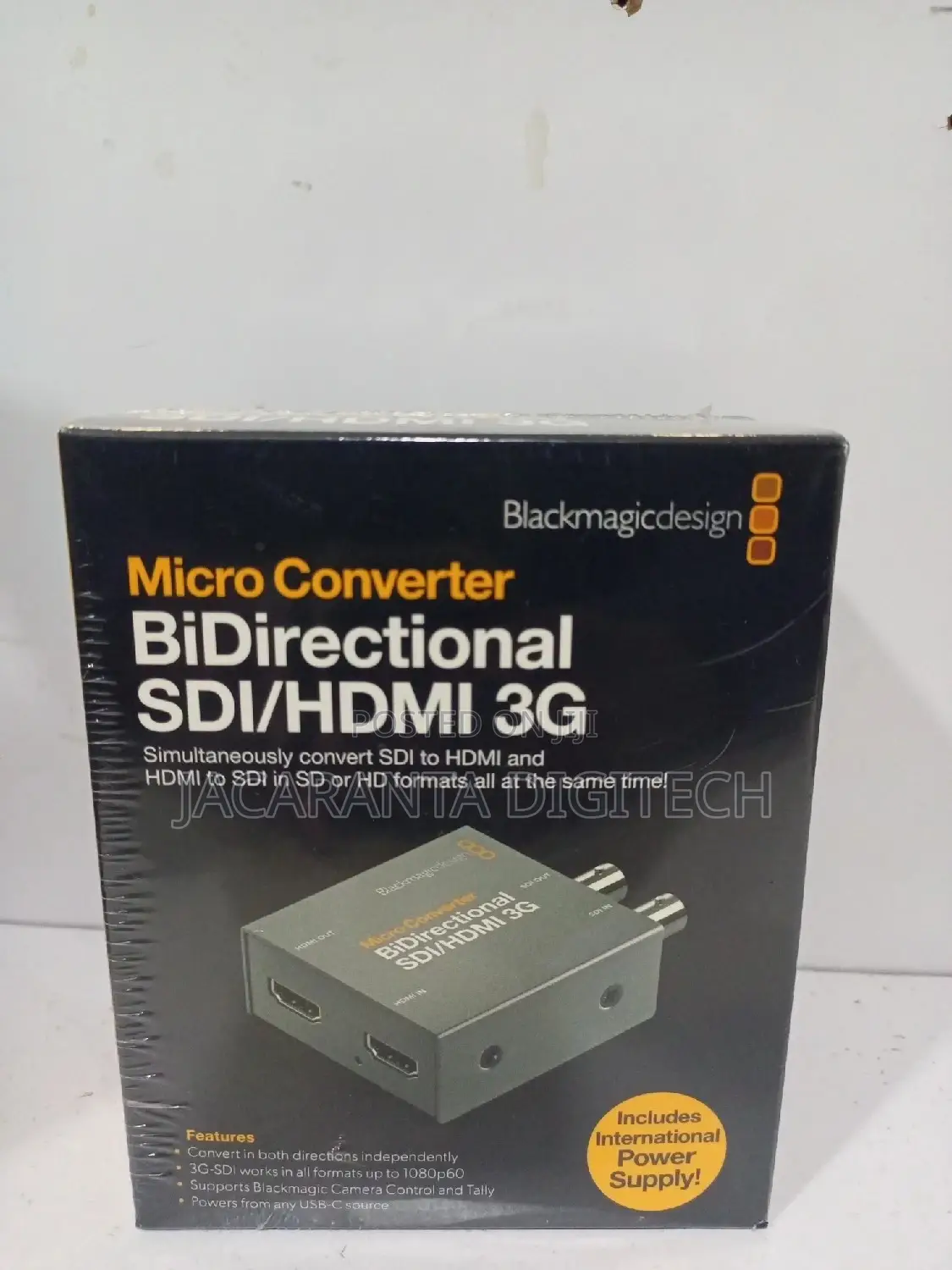 Blackmagic Bidirectional Sdi/Hdmi 3g (With Power Supply)