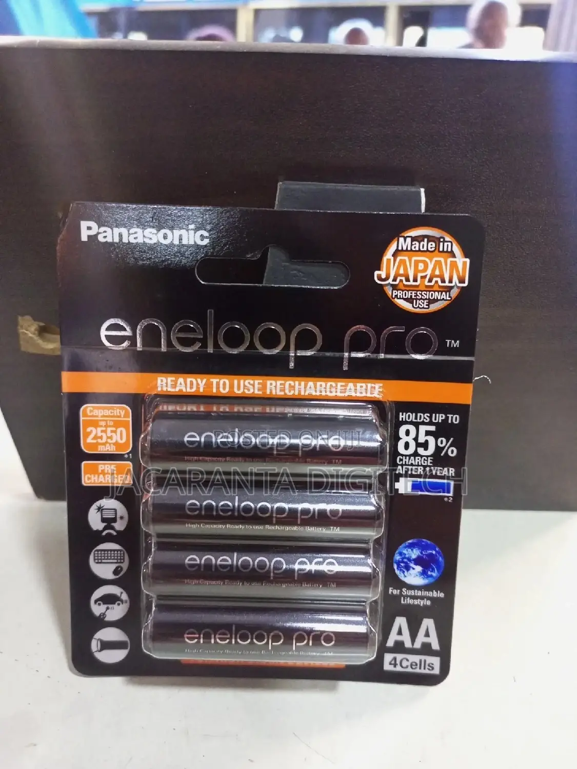 4x Panasonic Eneloop Pro Aa Rechargeable Batteries