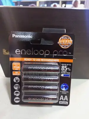 4x Panasonic Eneloop Pro Aa Rechargeable Batteries