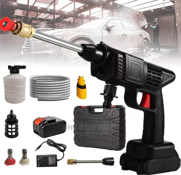 Brand New Recheargeable Cordless Domestic Use Car Wash Kit