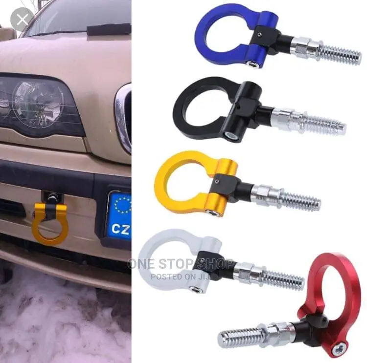 Different Colors Metallic Front Tow Screw Hook