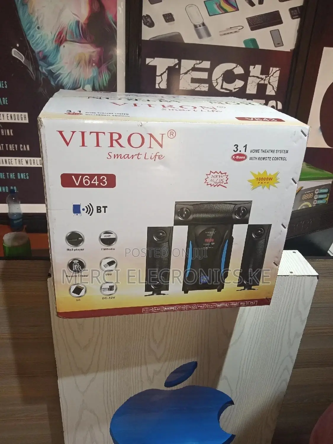 Vitron V643 3.1ch Sub-Woofer Hifi System 10000wts Pmpo