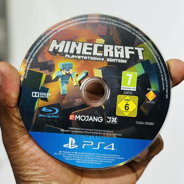 PS4 Minecraft - main view