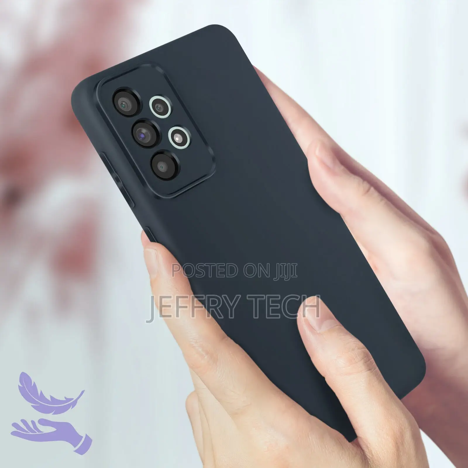 Case for Samsung Galaxy A73 5G Silicone Semi-Rigid Soft-Touc
