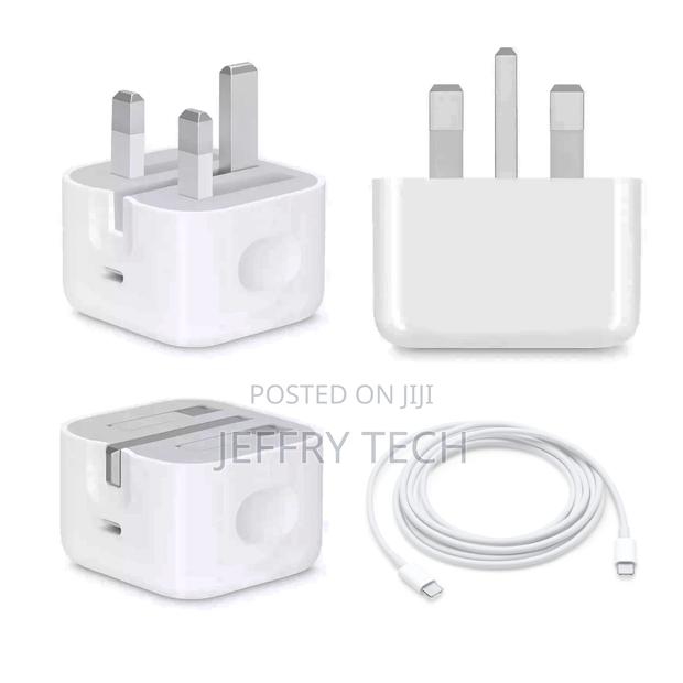 Apple 20 Watt Power Adapter Charger USB-C to USB-C Cable Fo - main view