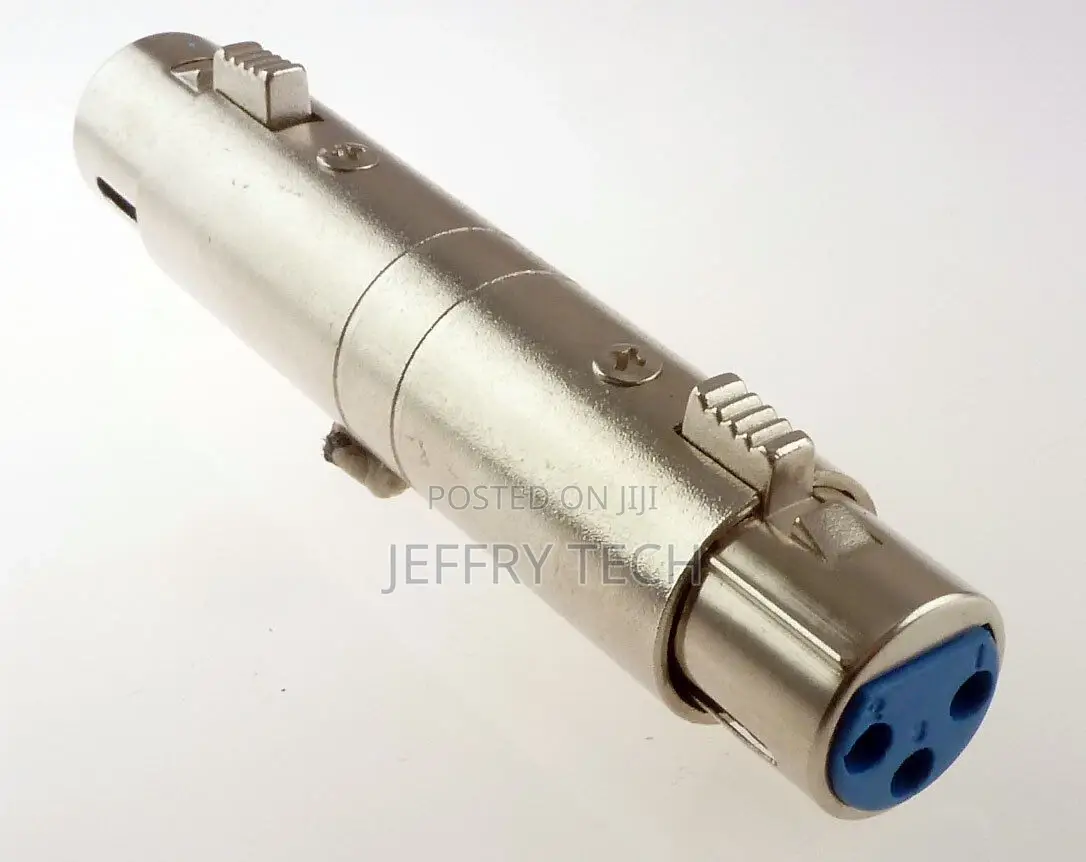3pin XLR Female to Female Coupler Gender Changer Microphone