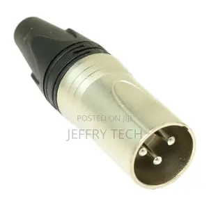 XLR Male Self-Solder Connector Shielded Gold Plated