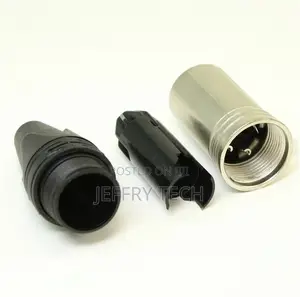 XLR Male Self-Solder Connector Shielded Gold Plated
