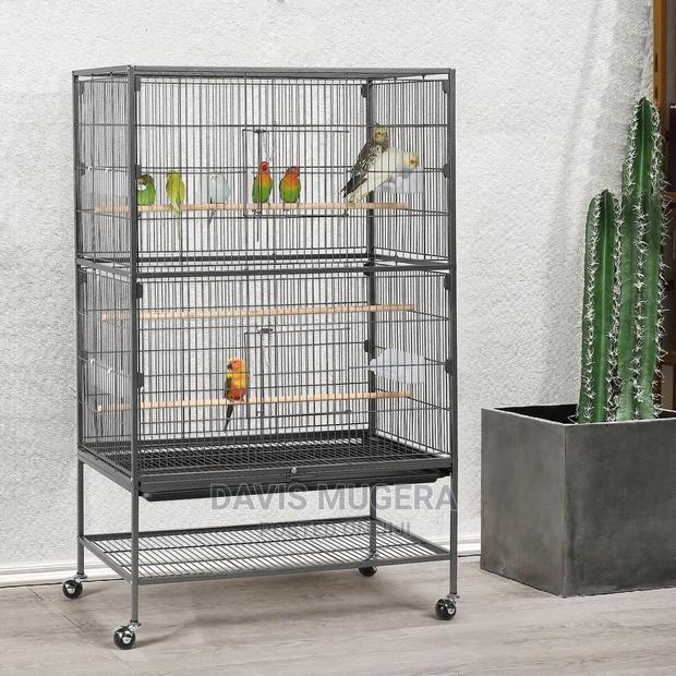 Hammertone Large Rolling Bird Cage - main view