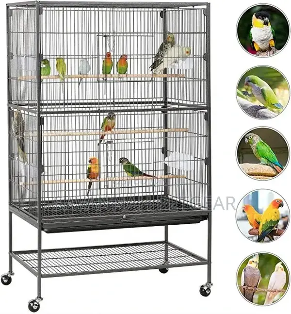Hammertone Large Rolling Bird Cage