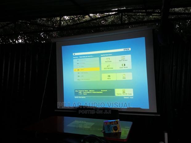 Electric Projection Screen 120*120 for Sale and Installation