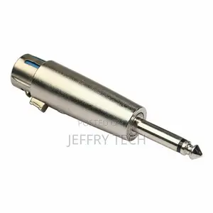 1PC 3pin XLR Female to 1/4" 6.35mm Mono Male Plug Audio Cabl